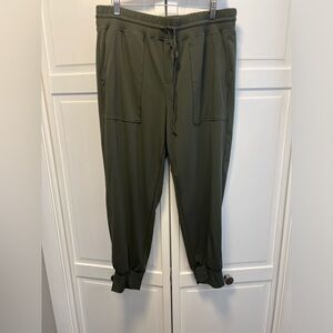 Lou & Grey Olive Green Track Pants